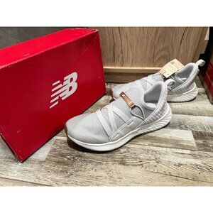 New Balance DynaSoft Beaya Womens Slip-On Athletic Shoes Grey Beige Size 11 M